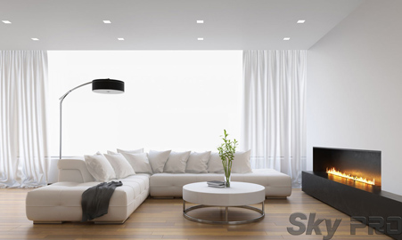 натяжные потолки бесшовные матовые